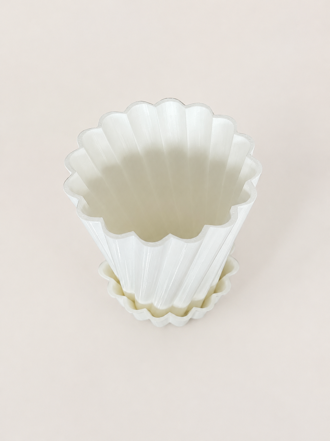 Vaso Flor Espiral