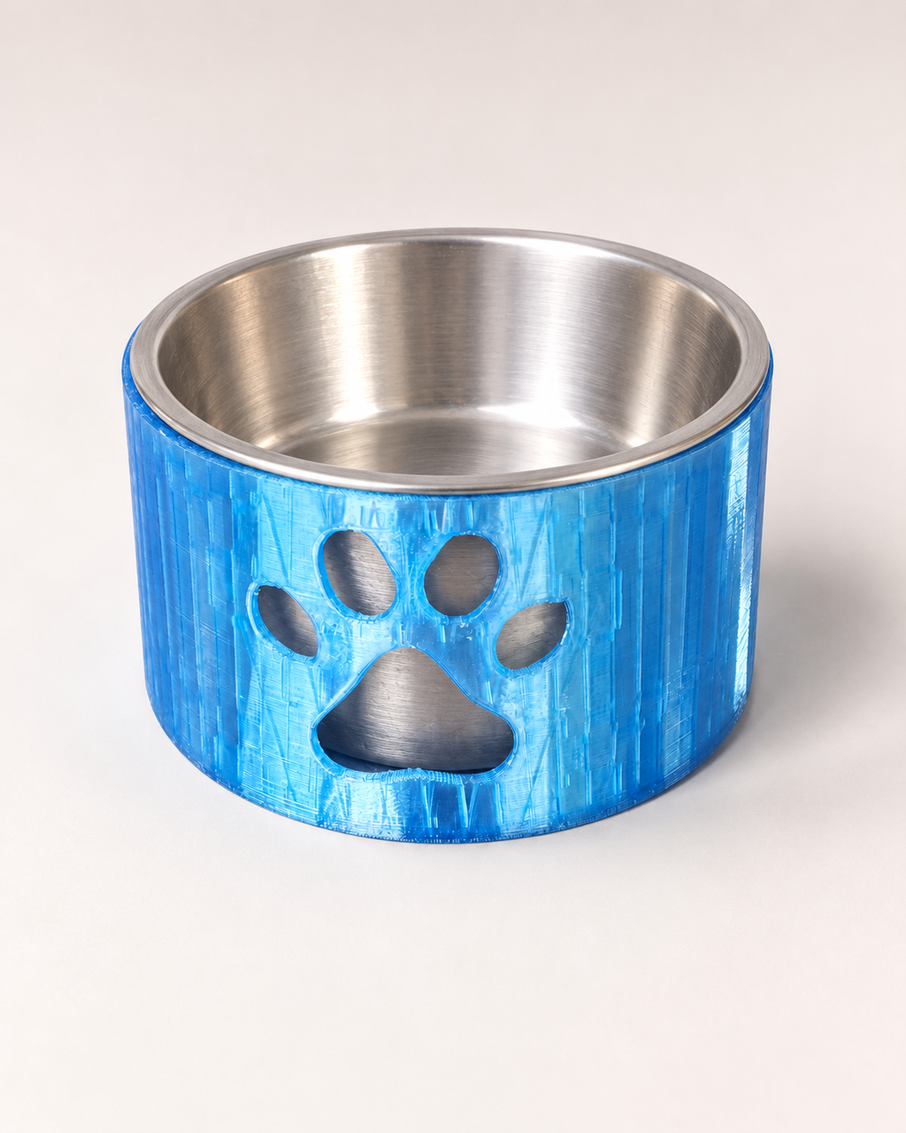 Comedouro Pata com Taça de Alumínio