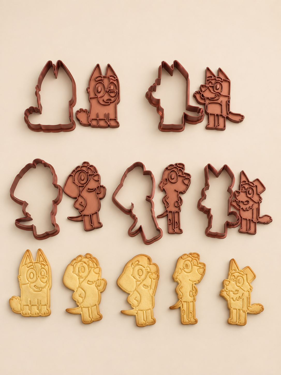 Cortadores e Marcadores de Biscoitos Temáticos