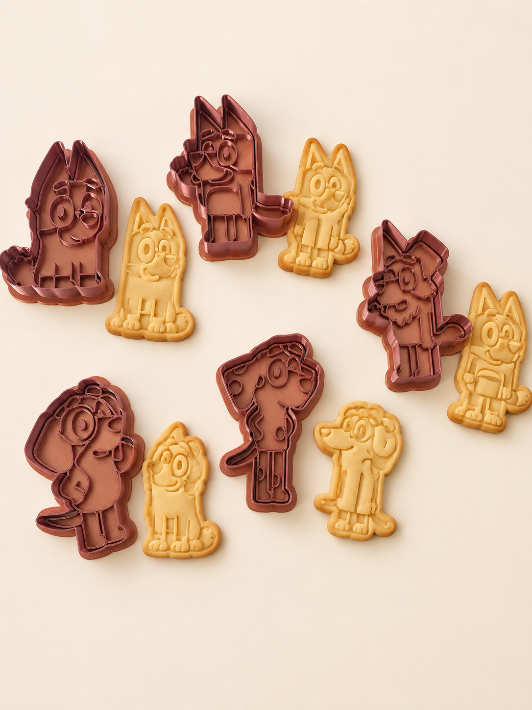 Cortadores e Marcadores de Biscoitos Temáticos
