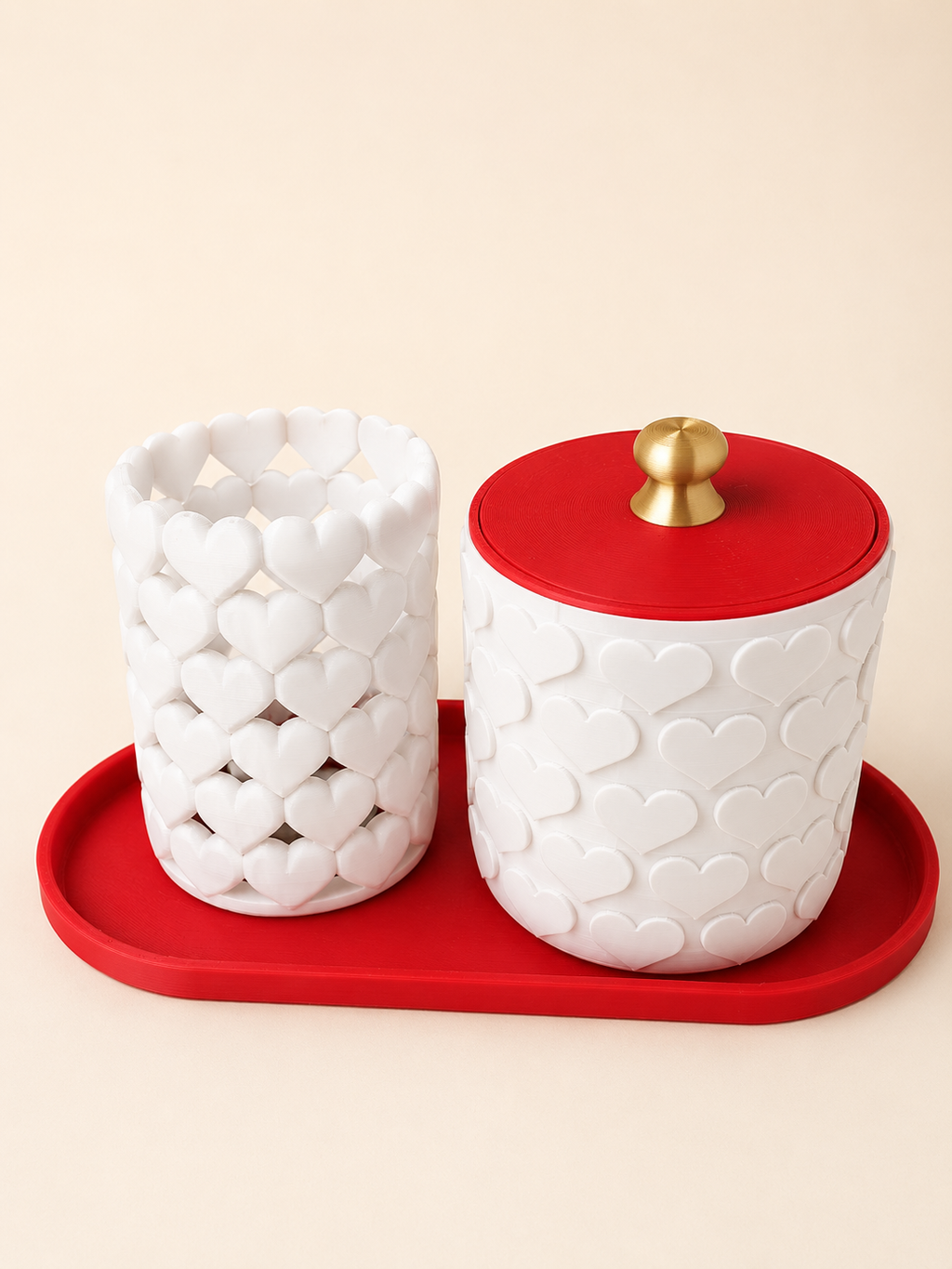 Conjunto Organizador Corações