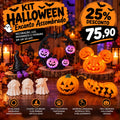 Kit Halloween Encanto Assombrado — 5 Produtos | 25% de desconto