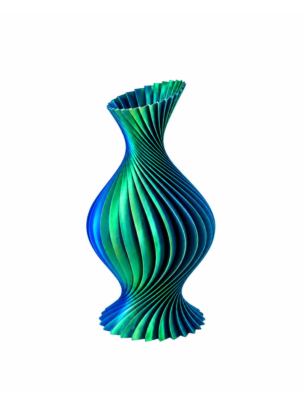 Vaso Espiral Escultural