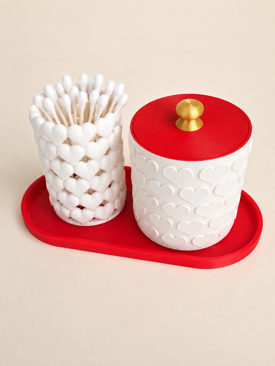 Conjunto Organizador Corações
