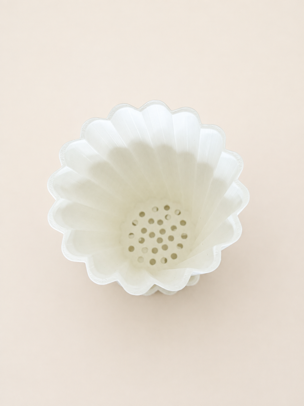 Vaso Flor Espiral