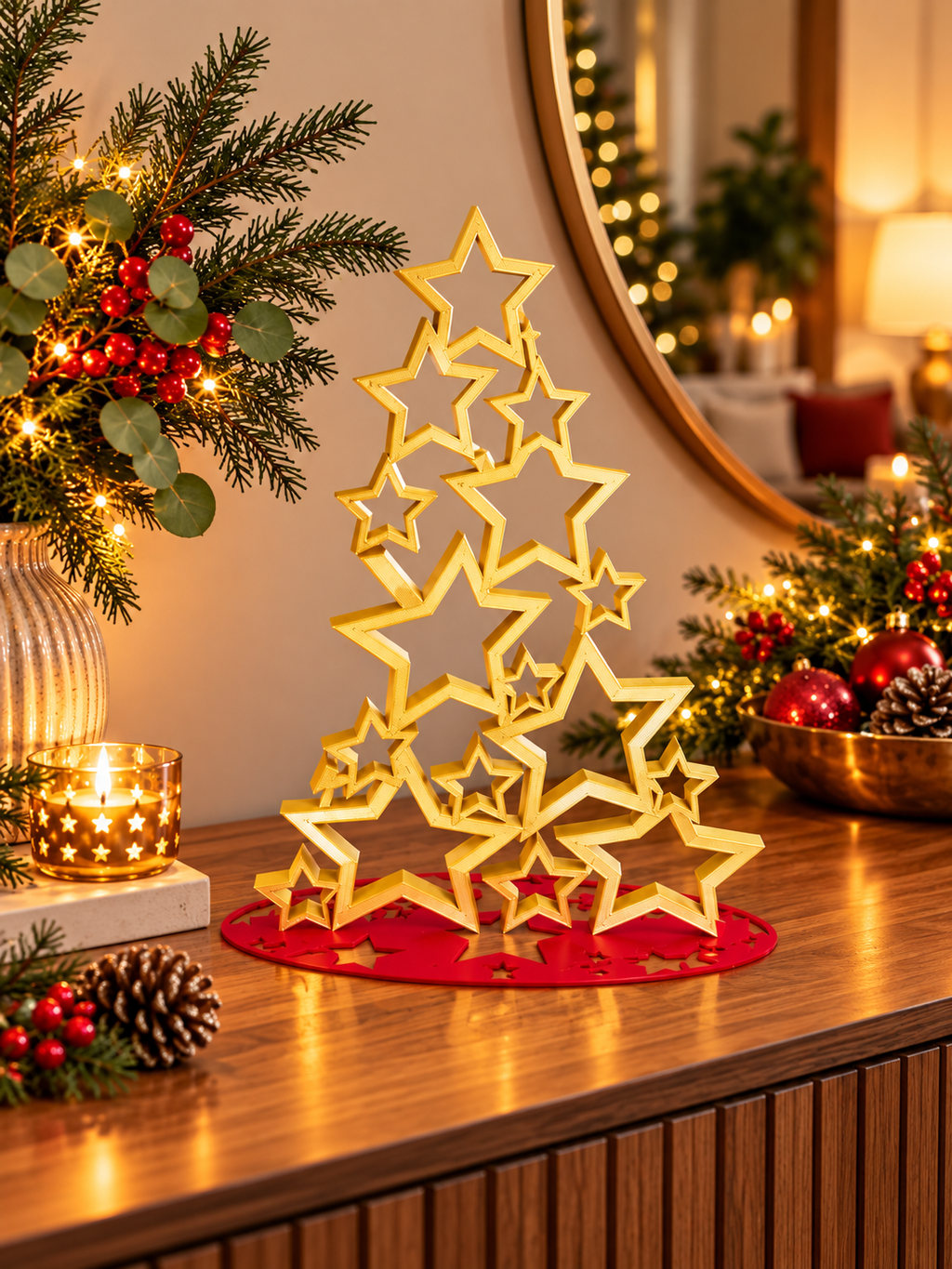 Árvore de Natal de Estrelas
