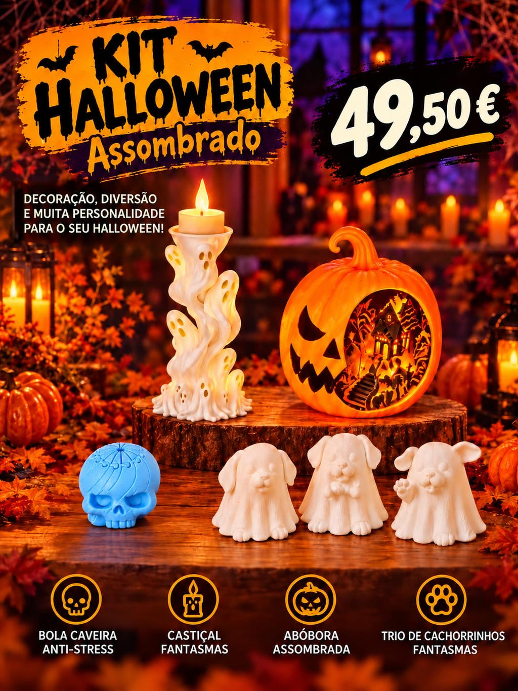 Kit Halloween Assombrado #3