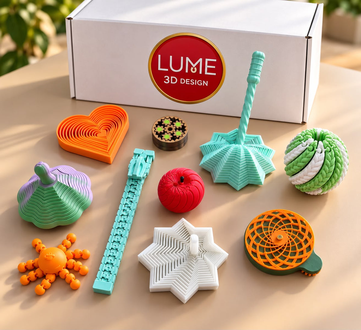Kit Sensorial LUME — 10 peças para explorar